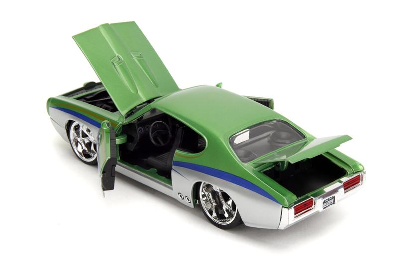 JADATOYS ポンティアック GTO 1/24 BIGTIME CC 未開封 Carro Jada Toys Bigtime Muscle - Pontiac GTO 1969 (1:24) - Modelo